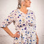 Roele Blue Flower Print Dress