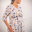Roele Blue Flower Print Dress
