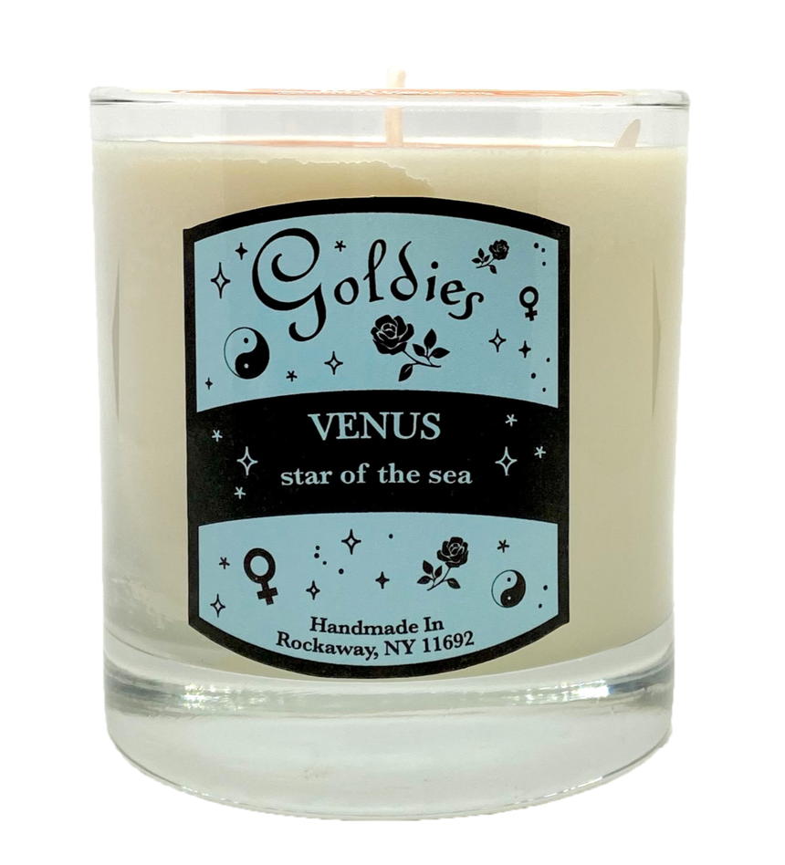Venus | Coconut Wax | Amber | Spell Candle