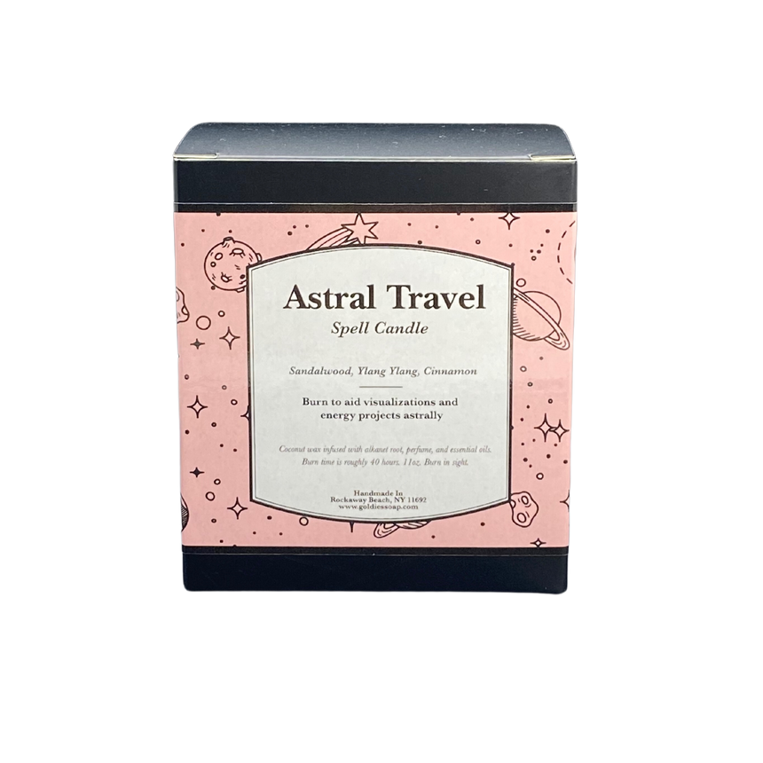 Essential Oil | Coconut Wax | Astral Travel Candle |