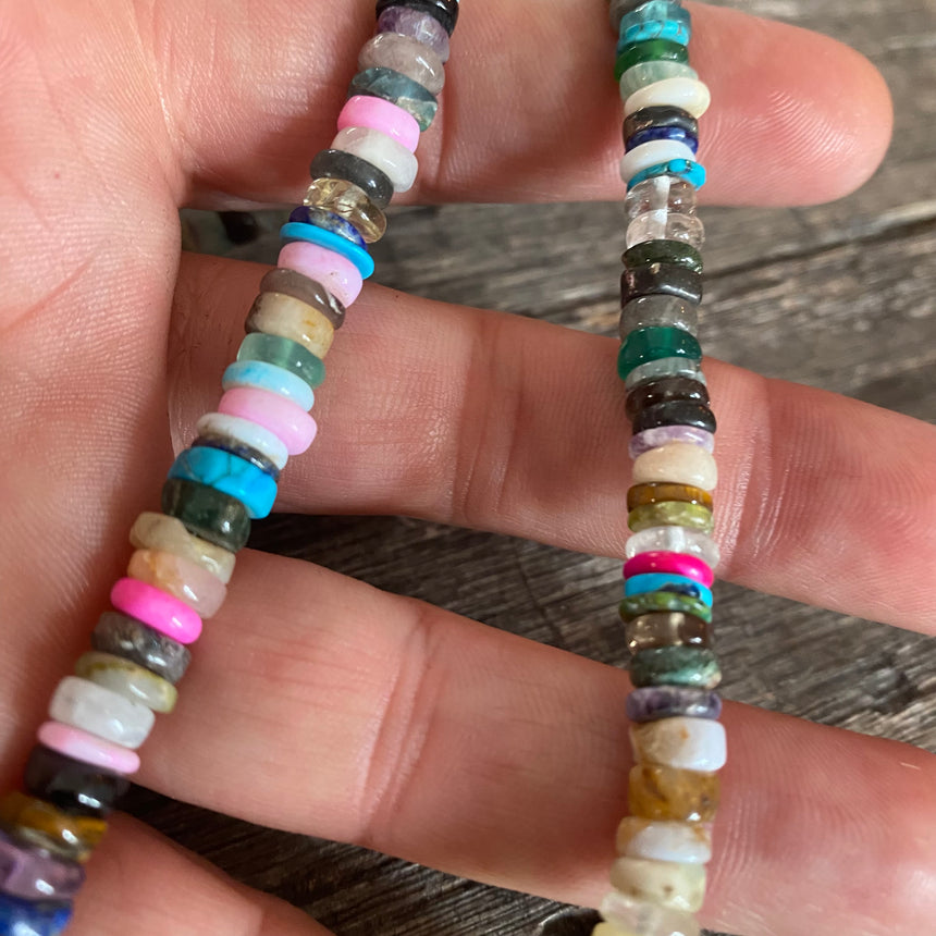 Technicolor Stone Necklace