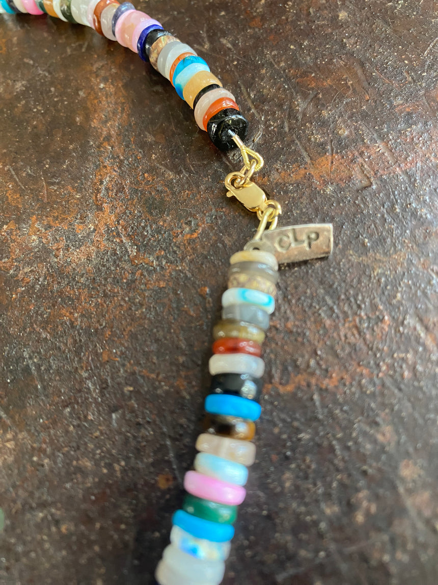 Technicolor Stone Necklace
