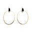 Hand Hammered Oblong Hoops