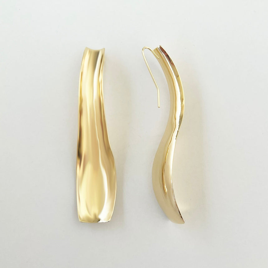 Kauha LG Earrings in Gold Plate