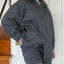 Twill Short in Charcoal