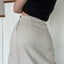 Asymmetrical Skirt in Moon