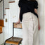 Asymmetrical Skirt in Moon