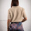 Side Drap Pant in Royal Hera