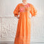 Seema Chomu Kaftan in Coral