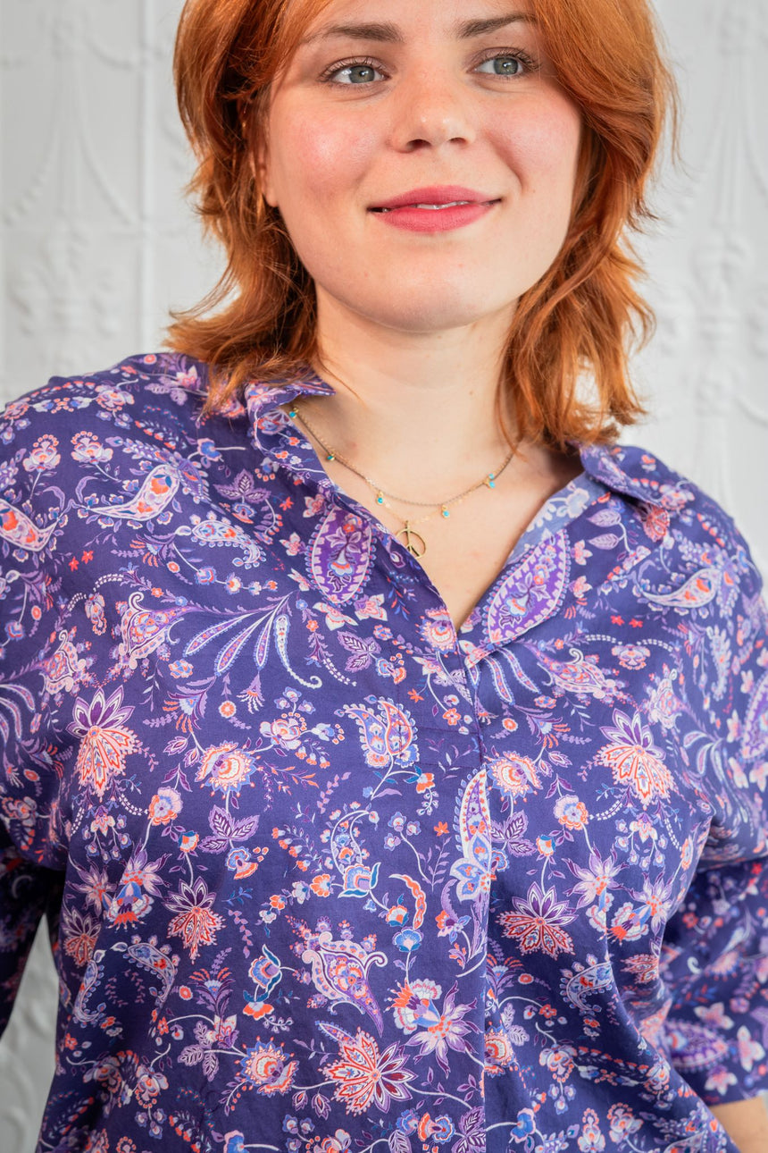 Square Top in Liberty Prints
