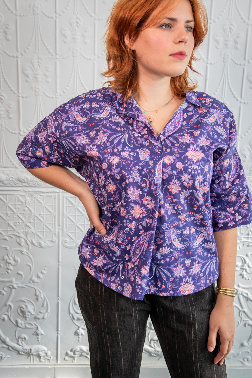 Square Top in Liberty Prints
