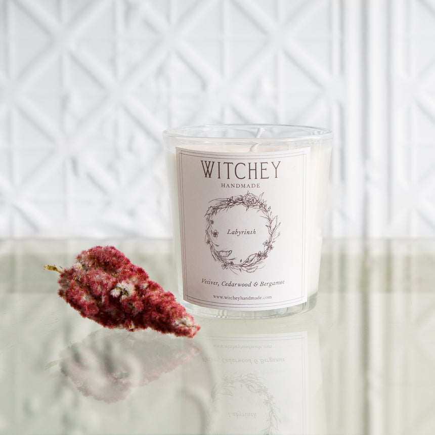 Witchey Handmade Labyrinth Candle