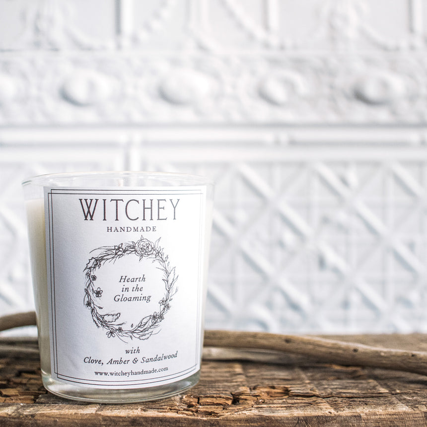 Witchey Handmade Hearth in the Gloaming Candle